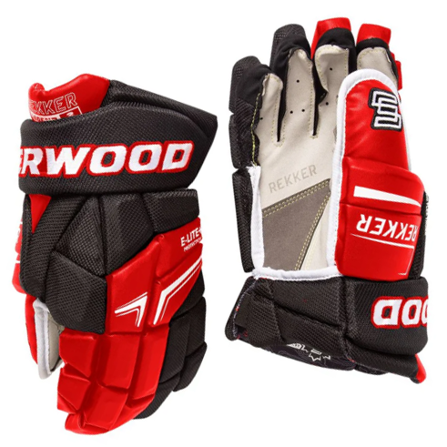 Sherwood Rekker Legend 2 - Hockey Gloves - Senior (Black/Red/White)